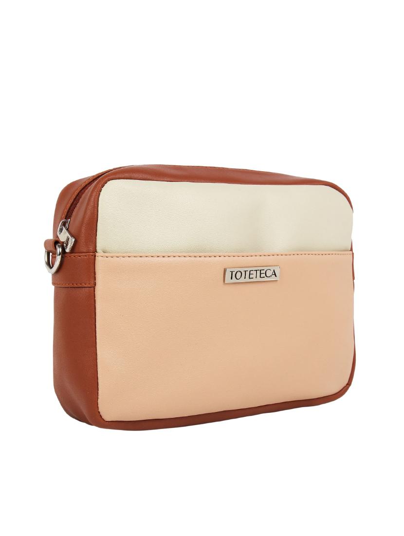 multi colored leatherette (pu) regular sling bag - 15797751 - Zoom Image - 4
