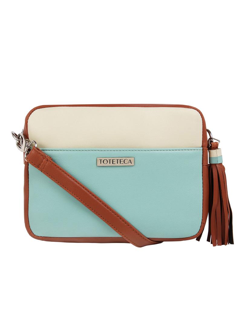 multi colored leatherette (pu) regular sling bag - 15797752 - Zoom Image - 1