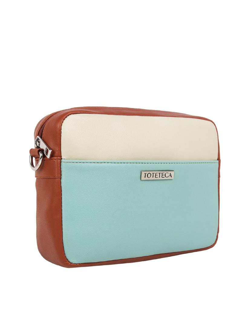 multi colored leatherette (pu) regular sling bag - 15797752 - Zoom Image - 4