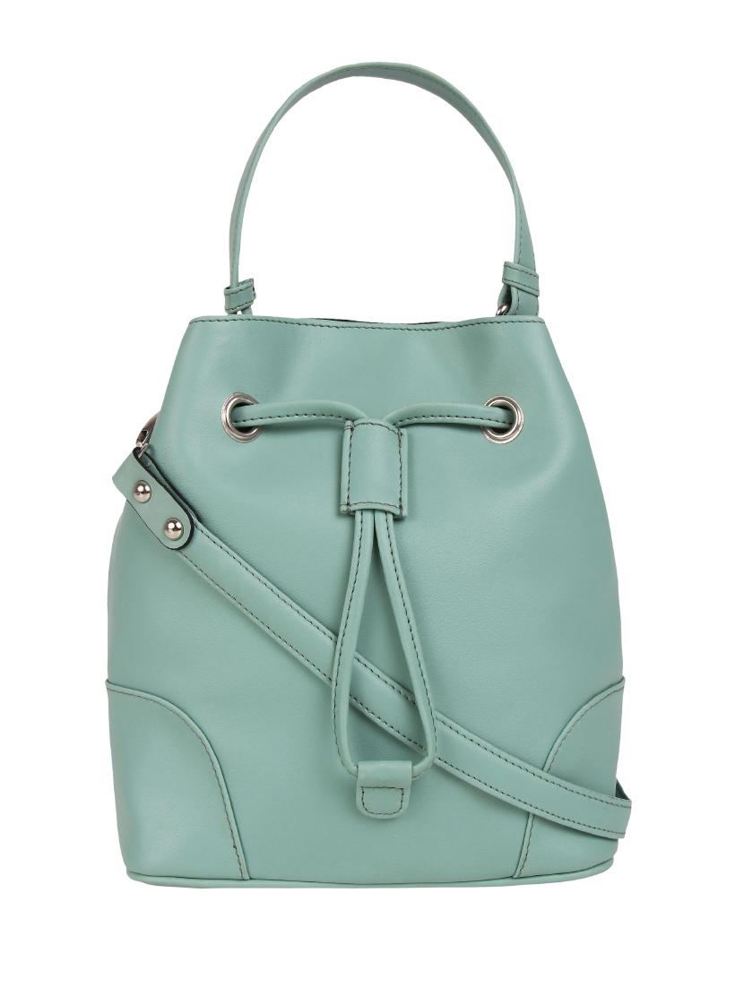 blue leatherette (pu) regular sling bag - 15797763 - Zoom Image - 1
