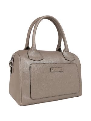 brown leatherette (pu) regular handbag - 15797817 - Standard Image - 4