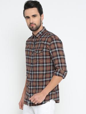 multicolor checkered casual shirt - 15798386 - Standard Image - 2