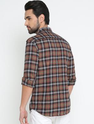 multicolor checkered casual shirt - 15798386 - Standard Image - 3