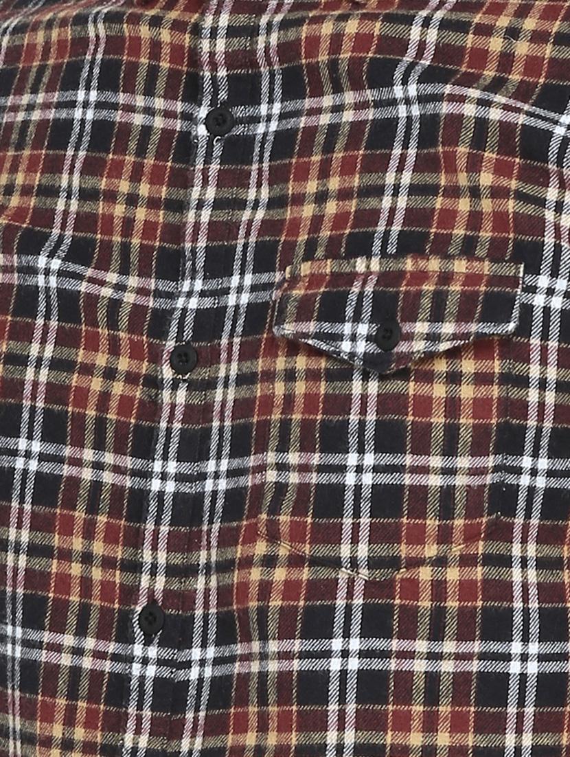 multicolor checkered casual shirt - 15798386 - Zoom Image - 5