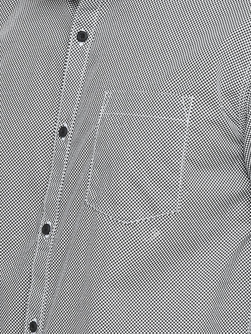 black cotton casual shirt - 15798397 - Zoom Image - 5