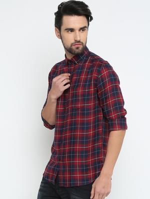 multicolor checkered casual shirt - 15798400 - Standard Image - 2