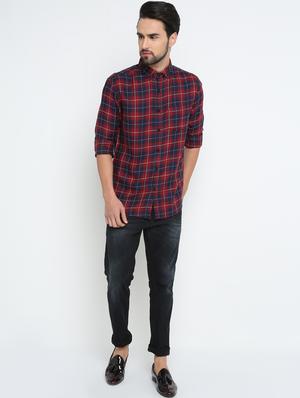 multicolor checkered casual shirt - 15798400 - Standard Image - 4