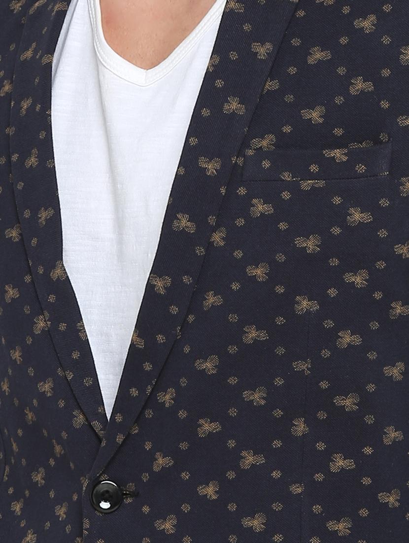 black cotton casual blazer - 15798470 - Zoom Image - 5