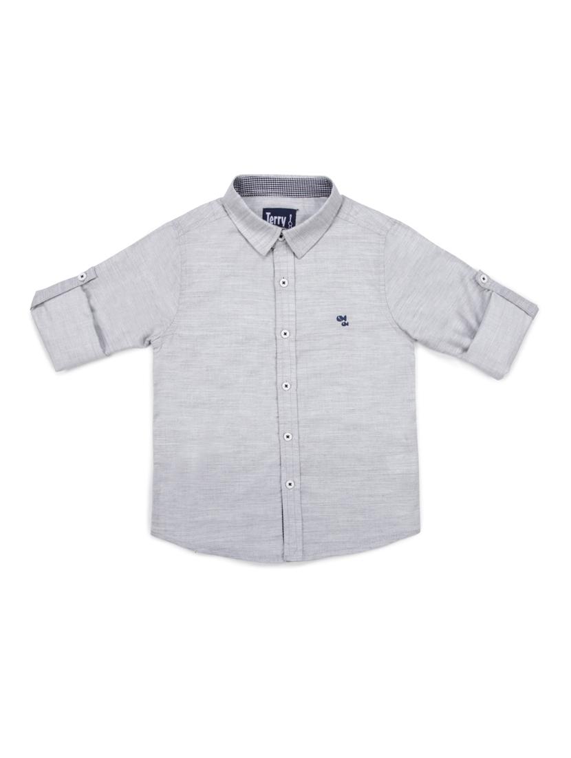 grey cotton shirt - 15798783 - Zoom Image - 1
