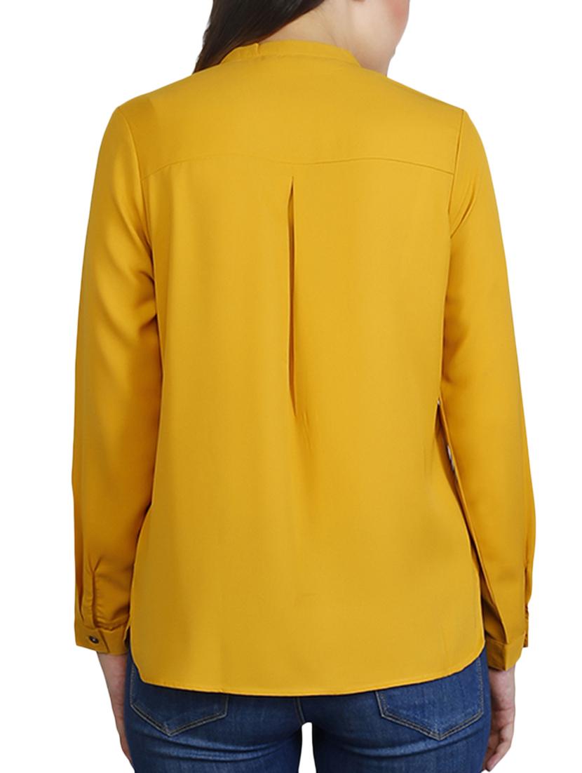 button detail pin-tucked top - 15798811 - Zoom Image - 3