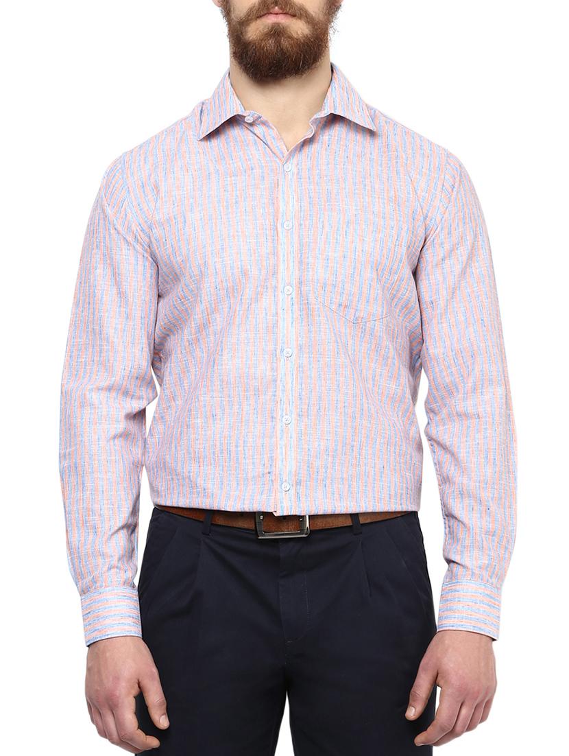 multi colored cotton formal shirt - 15799394 - Zoom Image - 2