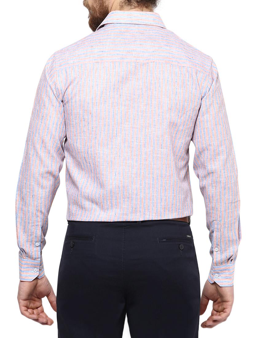 multi colored cotton formal shirt - 15799394 - Zoom Image - 4