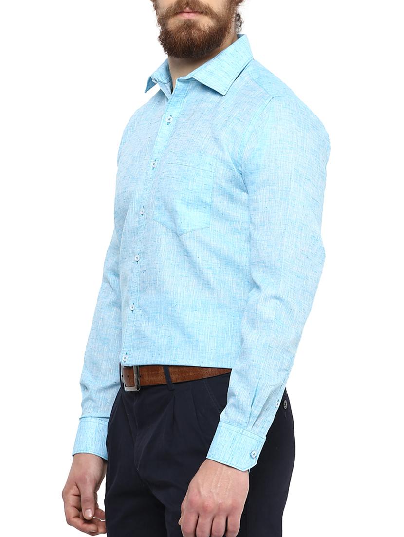 multi colored cotton formal shirt - 15799394 - Zoom Image - 6