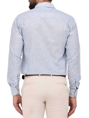 multi colored cotton formal shirt - 15799395 - Standard Image - 4