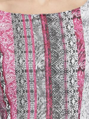 flared printed kurta - 15799805 - Standard Image - 4