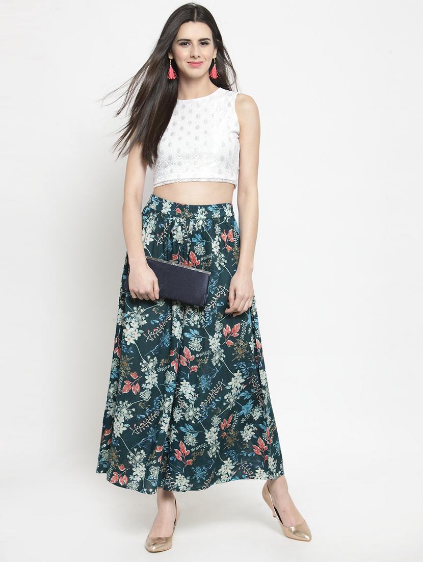 floral flared palazzo - 15799850 - Zoom Image - 4