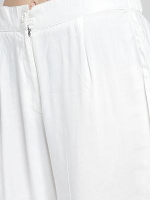 checkered kurta with pant set - 15799862 - Standard Image - 5