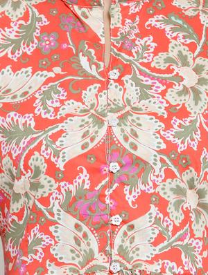 high slit printed kurta - 15799886 - Standard Image - 4
