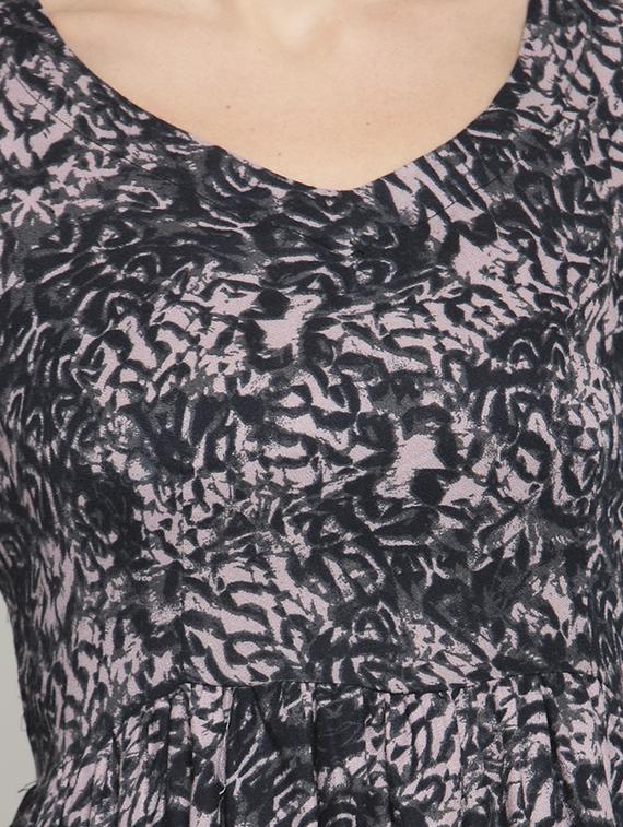 bell sleeved maxi dress - 15799889 - Zoom Image - 4