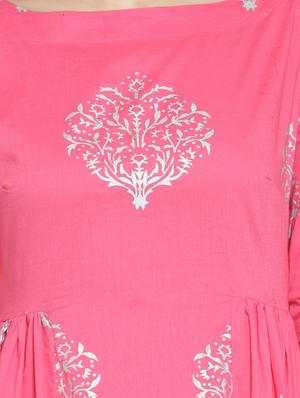 gather detail maxi dress - 15799892 - Standard Image - 4