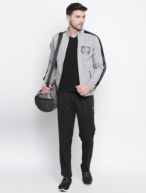 grey chest print sweatshirt - 15799895 - Standard Image - 4