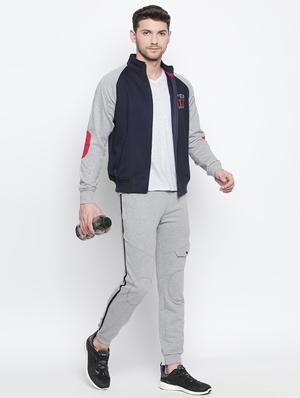 navy blue cotton raglan sweatshirt - 15799898 - Standard Image - 4