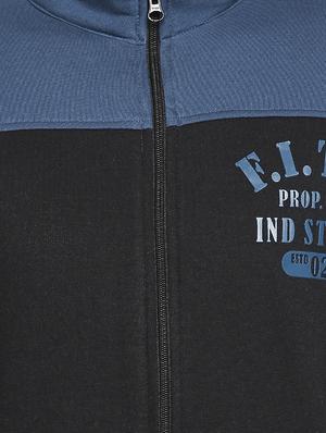 black cotton sweatshirt - 15799904 - Standard Image - 5