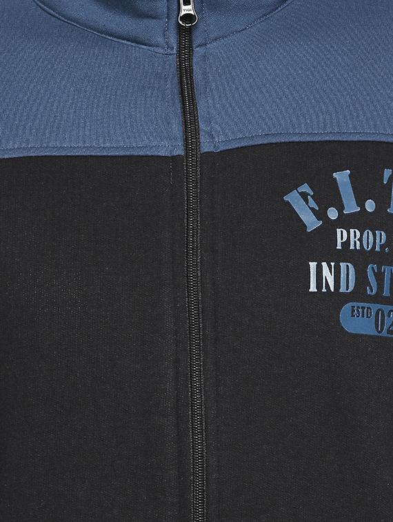 black cotton sweatshirt - 15799904 - Zoom Image - 5