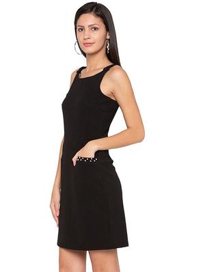 pearl embellished pocket detail dress - 15799952 - Standard Image - 2