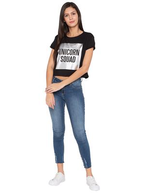 graphic print boxy tee - 15799971 - Standard Image - 4