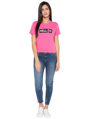 graphic print boxy tee - 15799974 - Standard Image - 4