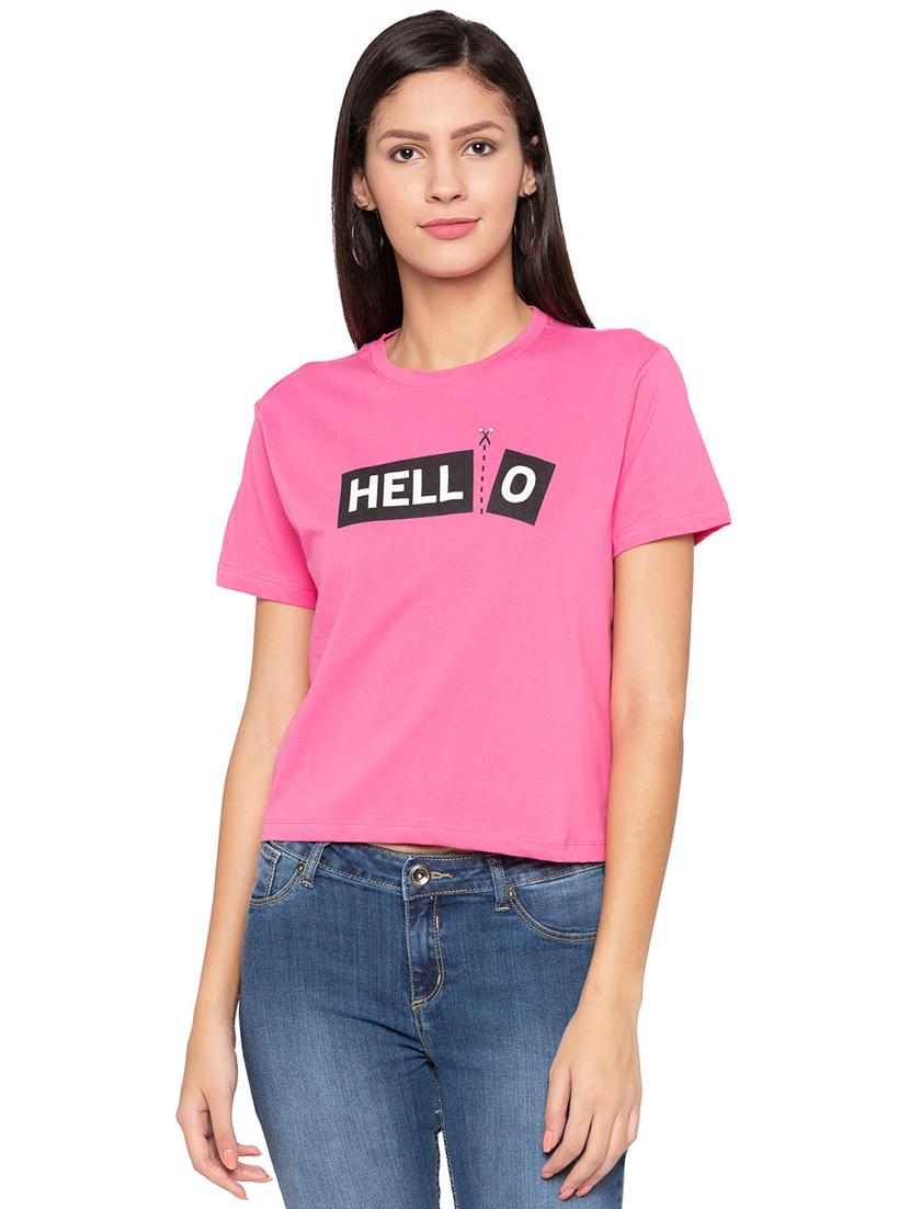 graphic print boxy tee - 15799974 - Zoom Image - 1