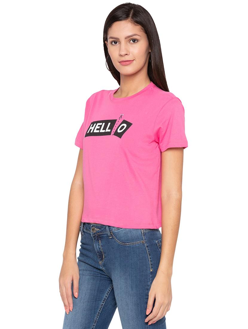 graphic print boxy tee - 15799974 - Zoom Image - 2