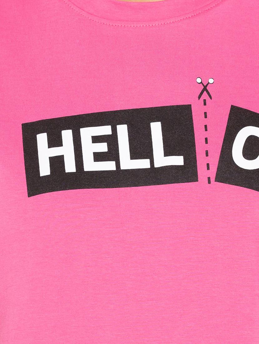 graphic print boxy tee - 15799974 - Zoom Image - 5