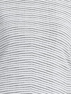 striped curved hem top - 15800031 - Standard Image - 4