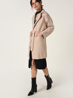 pocket patch self tie shrug - 15800298 - Standard Image - 3