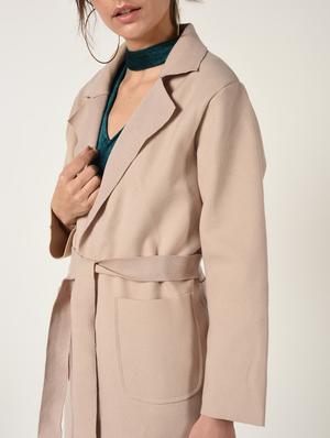 pocket patch self tie shrug - 15800298 - Standard Image - 5