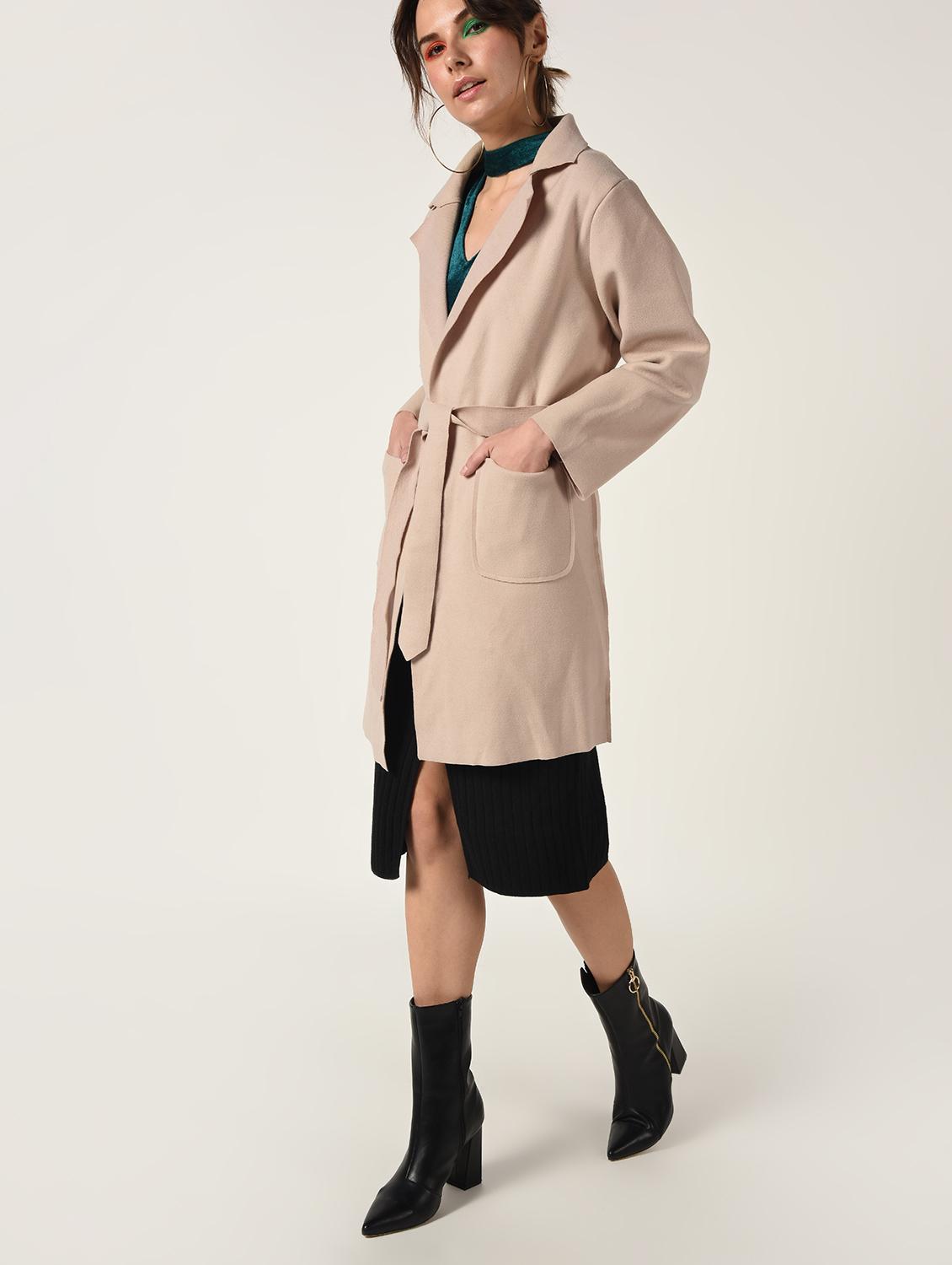 pocket patch self tie shrug - 15800298 - Zoom Image - 3