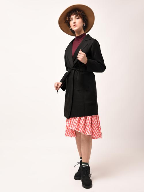 pocket patch self tie shrug - 15800300 - Standard Image - 1