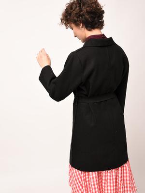 pocket patch self tie shrug - 15800300 - Standard Image - 4