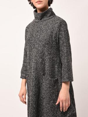 pocket detail turtle neck tunic - 15800304 - Standard Image - 2