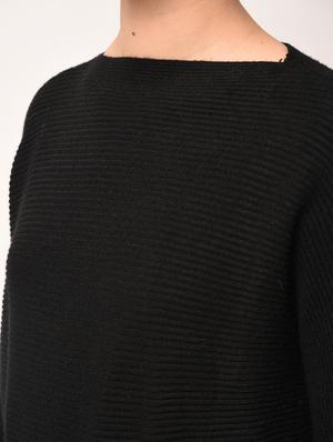 batwing sleeved ribbed top - 15800310 - Standard Image - 5
