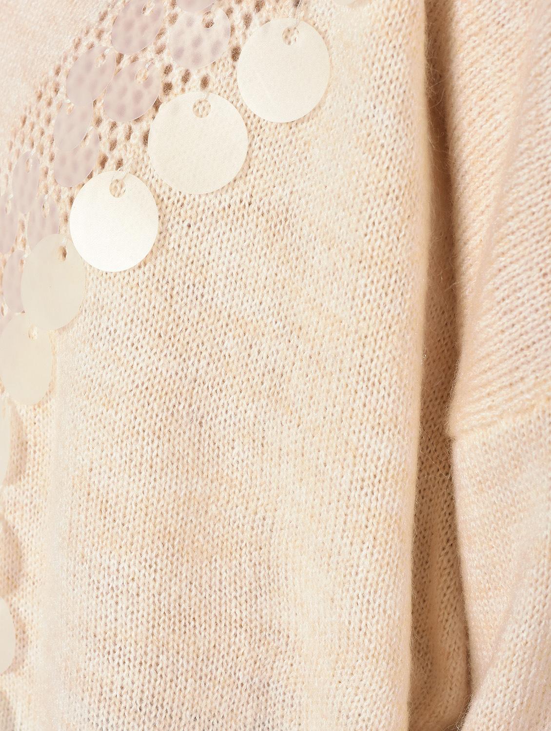 dropped shoulder embellished top - 15800315 - Zoom Image - 6