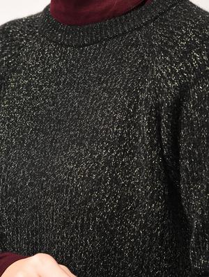 raglan sleeved side slit pullover - 15800322 - Standard Image - 5