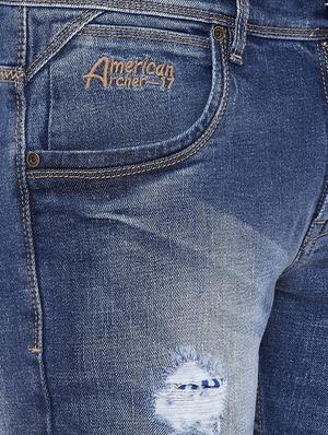 blue denim ripped jeans - 15800354 - Standard Image - 5