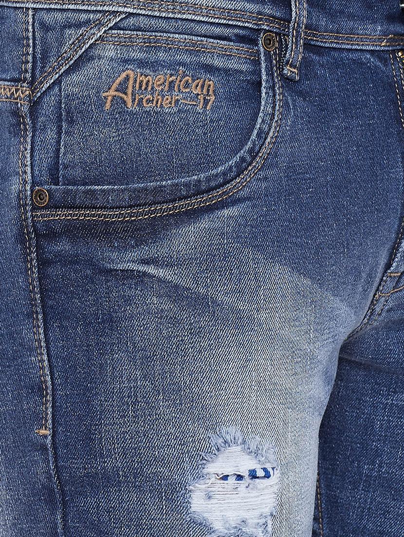 blue denim ripped jeans - 15800354 - Zoom Image - 5