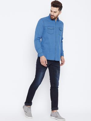 blue denim ripped jeans - 15800360 - Standard Image - 4