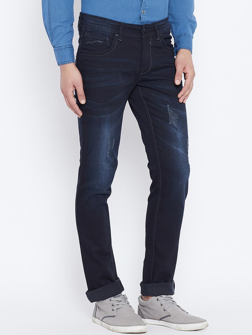 blue denim ripped jeans - 15800360 - Zoom Image - 2