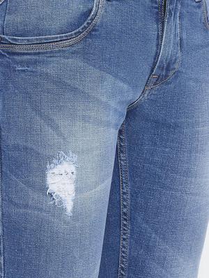 blue denim ripped jeans - 15800362 - Standard Image - 5