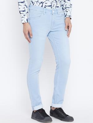 blue denim washed jeans - 15800373 - Standard Image - 2